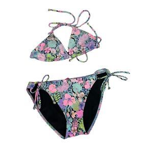 Floral Bikini Set - Multicolor